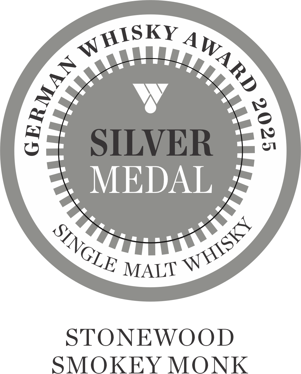 Stonewood 2025Smokey Monk silver-medal-stonewood-smokey-monk-germanwhiskyaward2025