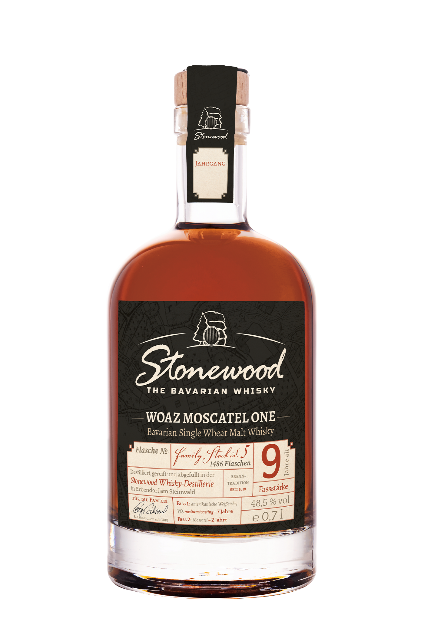 Stonewood Woaz Moscatel One 48,5% vol. – streng limitiert (Family Stock)-