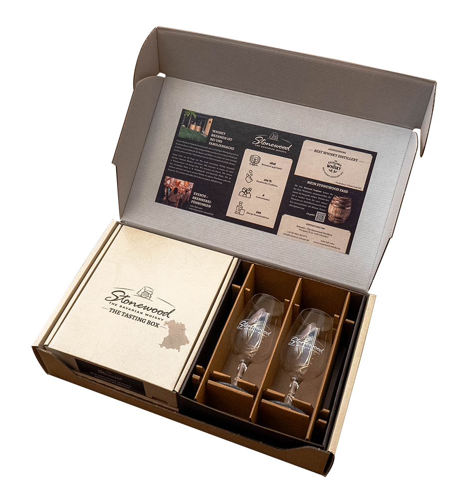 Stonewood-TheAmbassadorSet-Produktfoto-grosse-Box-offen-transparent-1000px stonewood-ambassador-set-whisky-set