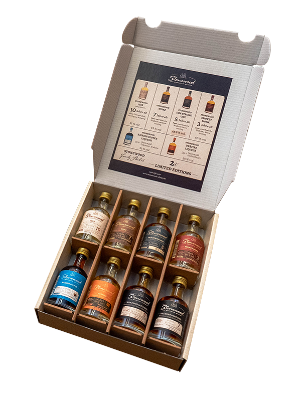 Stonewood-TheTastingBox-Produktfoto-kleine-Box-offen-transparent-800px stonewood-whisky-the-tasting-box