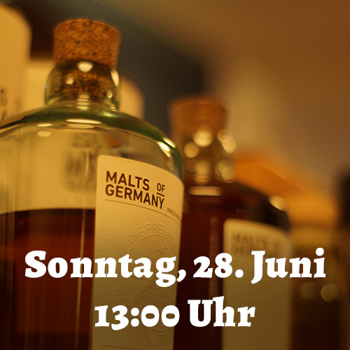 Tasting Malts of Germany - Stonewood GenussFestival 2026 - Sonntag, 28. Juni, 13:00 Uhr