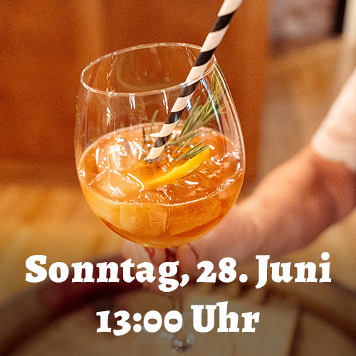 Workshop Mischen (Im)possible - unsere wildesten Drinks  - Stonewood GenussFestival 2026 - Sonntag, 28. Juni, 13:00 Uhr